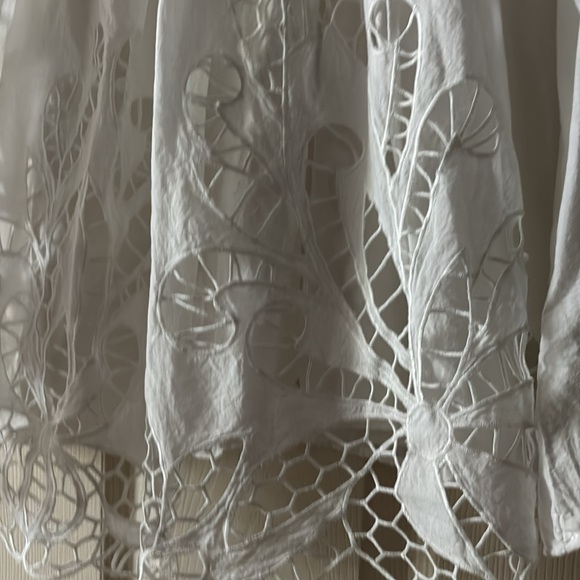 White Harlyn lace shirt - Picture 2 of 5